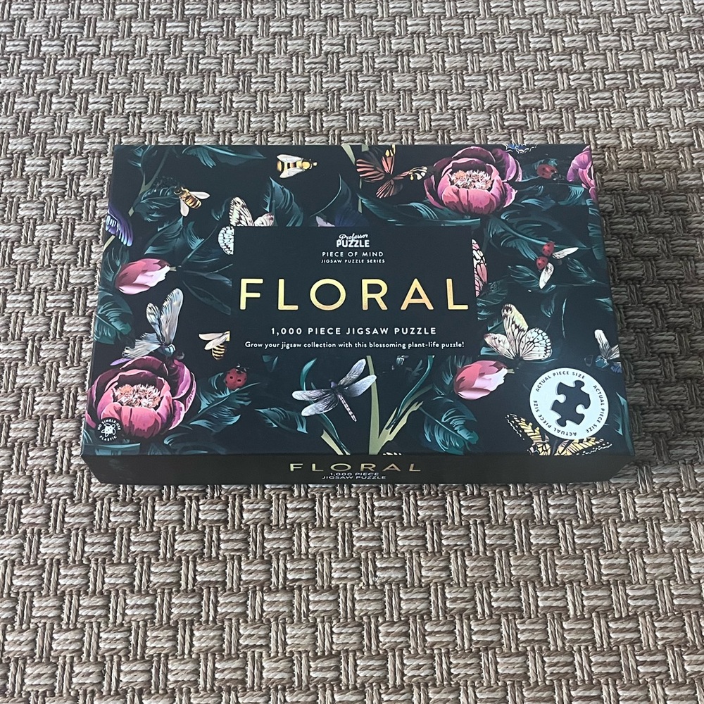 Floral Jigsaw Puzzle 1000 Pieces